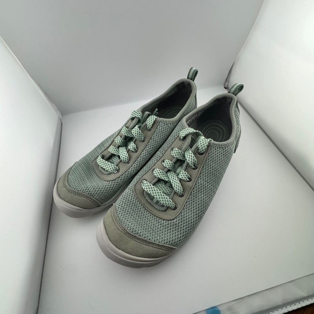 KEEN Lorelai Mesh Sneakers Women 9.5 Green Low Top Walking Shoes 1020372 - Picture 6 of 13
